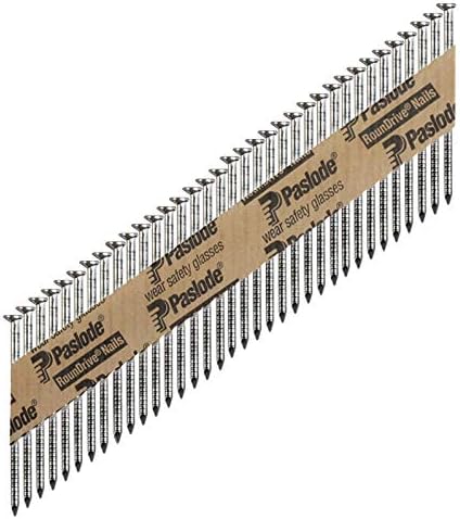 Paslode 2195808 16 Gauge Smooth Shank Straight Strip Framing Nails44; 2.38 in. x 0.11 in. Dia. - 5000 Count