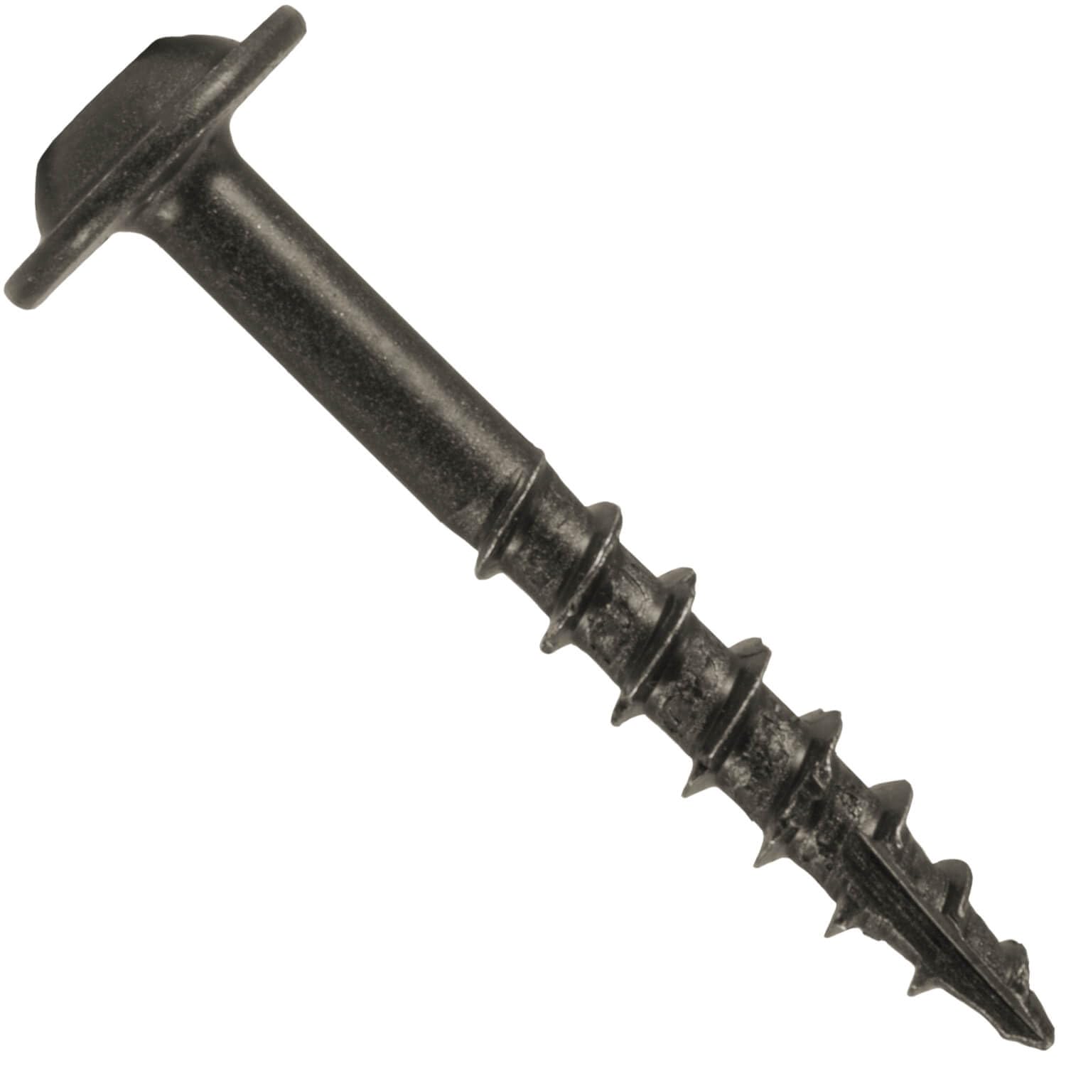 Round Washer Head 7 x 1-1/4' Brown - 5 Pound ~1114 Screws
