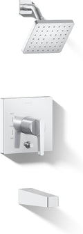 Honesty® Rite-Temp® bath and shower trim with 2.5 gpm showerhead and lever handle