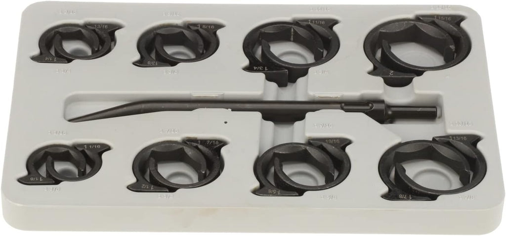 LTI TOOLS SAE Shockit Line Socket Wrench Set, Heavy Duty Automotive Hydraulic Fitting, 16 Piece (LT1920XL)