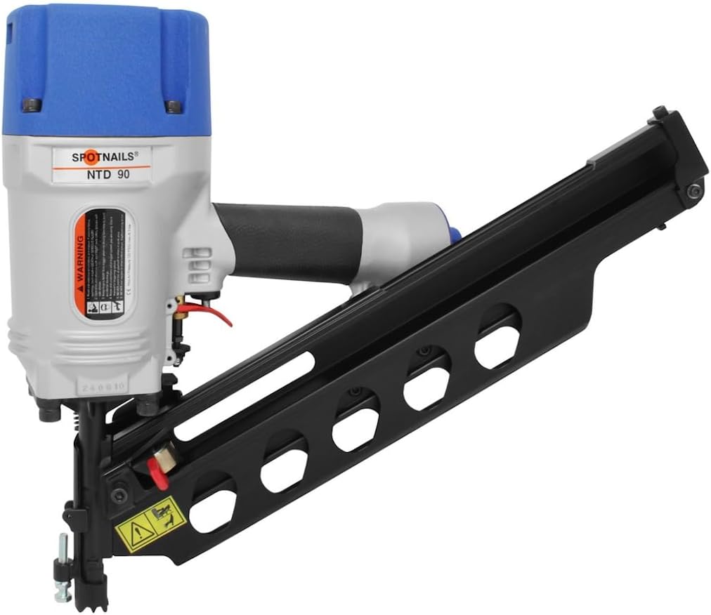 Spotnail 31 Degree Clipped Head Framing Nailer, .113–.148 Diameter, 2'–3-1/2' Nails
