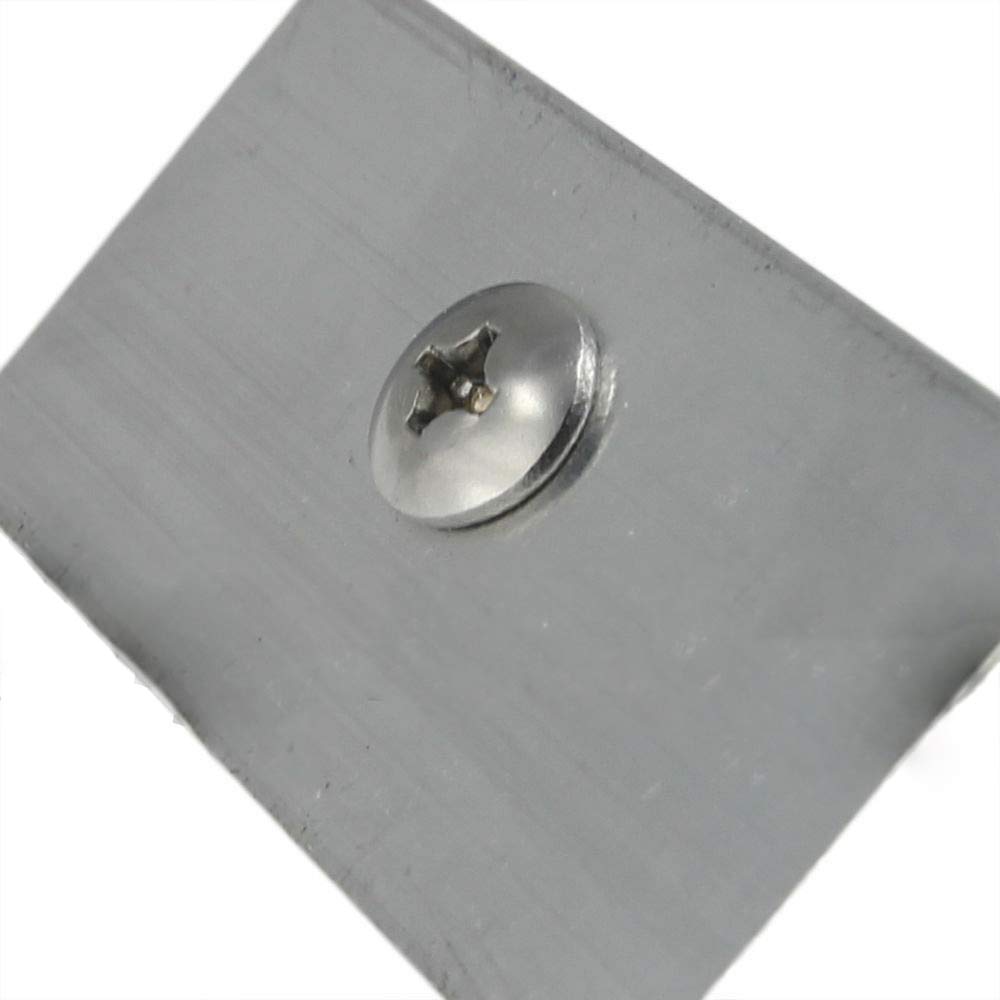 #10 x 1' - Truss Head Sheet Metal Screws Sq Drive Stainless Steel 500 Pcs self Tapping Screws Metal B2B
