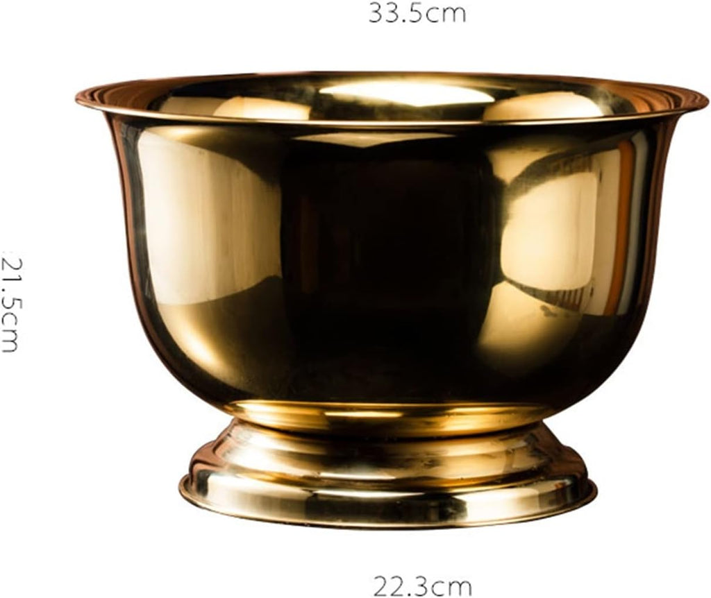 Ice Bucket Champagne Bucket Ice Bucket Stainless Steel Ice Wine Bucket Outdoor Champagne Bucket for Home Bar, Chilling Beer and Wine Ice Bucket Beverage Tub (Color : 1)