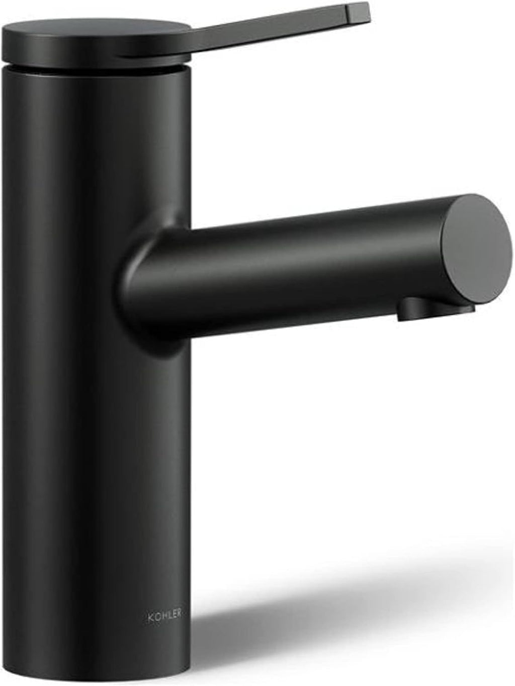 Kohler K-35048-4-BL Elate® Single-Handle Bathroom Sink Faucet, Bathroom Faucets, 1.2 GPM, Matte Black