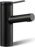 Kohler K-35048-4-BL Elate® Single-Handle Bathroom Sink Faucet, Bathroom Faucets, 1.2 GPM, Matte Black