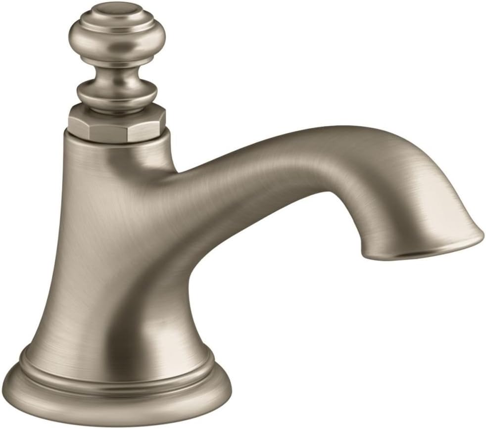 Kohler 72759-BV Artifacts® with Bell Design Bathroom Sink Faucet spout with Bell Design, 1.2 gpm, Vibrant Brushed Bronze