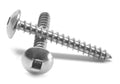 #10-12 x 1 1/4' (FT) Sheet Metal Screw Square Drive Truss Head Type A Stainless Steel 18-8 Pk 2000