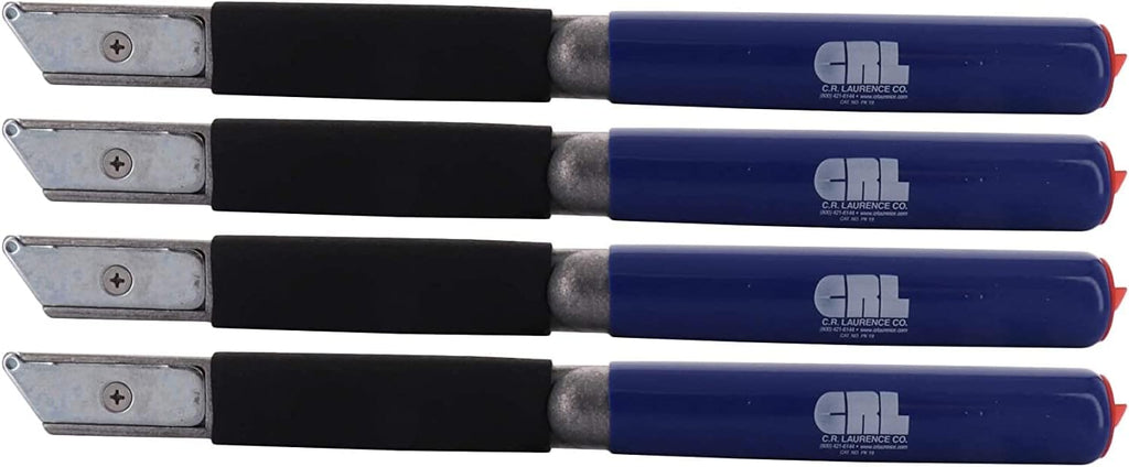 CR Laurence CRL 13 inch Pipe Handle Cut-Out Knife (Four Pack)