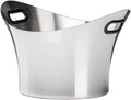 Ice Bucket Champagne Bucket Stainless Steel Ice Bucket Household Red Wine Champagne Ice Wine Bucket Bar Reception KTV Special Ice Wine Bucket Ice Bucket Beverage Tub (Color : Brass)