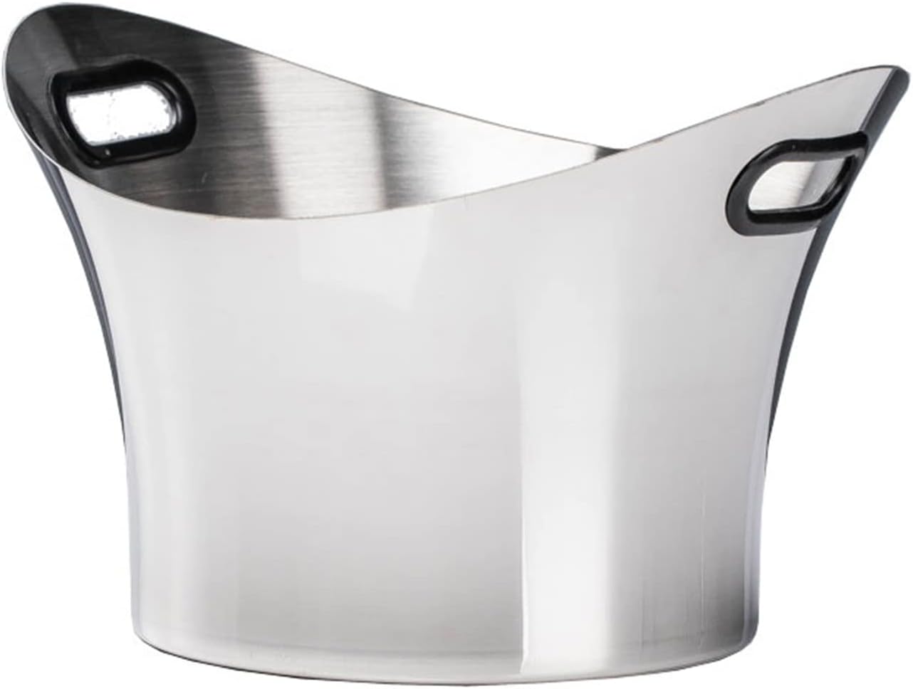 Ice Bucket Champagne Bucket Stainless Steel Ice Bucket Household Red Wine Champagne Ice Wine Bucket Bar Reception KTV Special Ice Wine Bucket Ice Bucket Beverage Tub (Color : Brass)