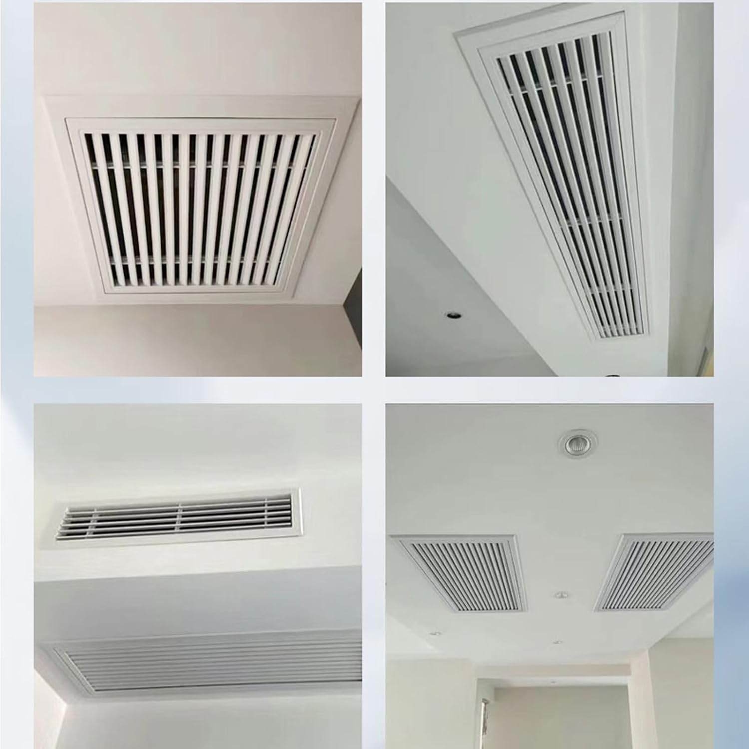 Ceiling Wall Vent Access Panel for 8x8 10x10 12x12 14x14 16x16 24x24 30x30 40x40 Drywall Opening, White ABS Plastic Hole Cover Access Doors with Snap-on Switch, Laundry Shoot Door(16x18inch)