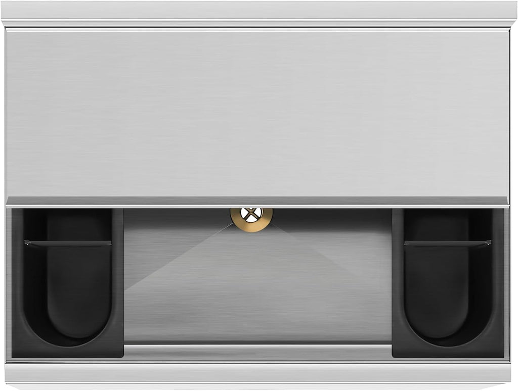 KoolMore 24 Inch Commercial Stainless Steel Underbar Ice Bin with Siding Lid, NSF Certified (KM-UIB-1824)