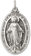 Sterling Silver Antiqued Miraculous Medal