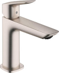 hansgrohe Logis Fine Single-Handle 1-Hole Bathroom Sink Faucet in Brushed Nickel, 71253821