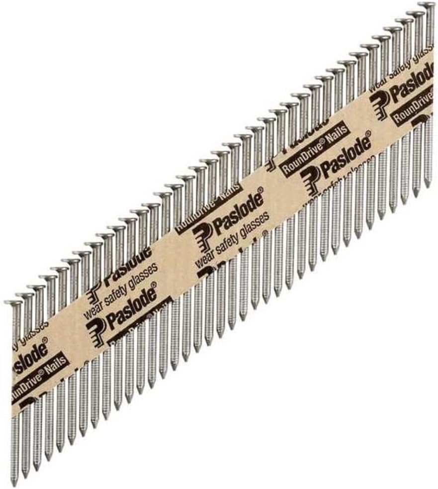Collated Framing Nail, 2-3/8 in L, Not Applicable, Brite, Offset Round Head, 30 Degrees, 5000 PK - 1 Each