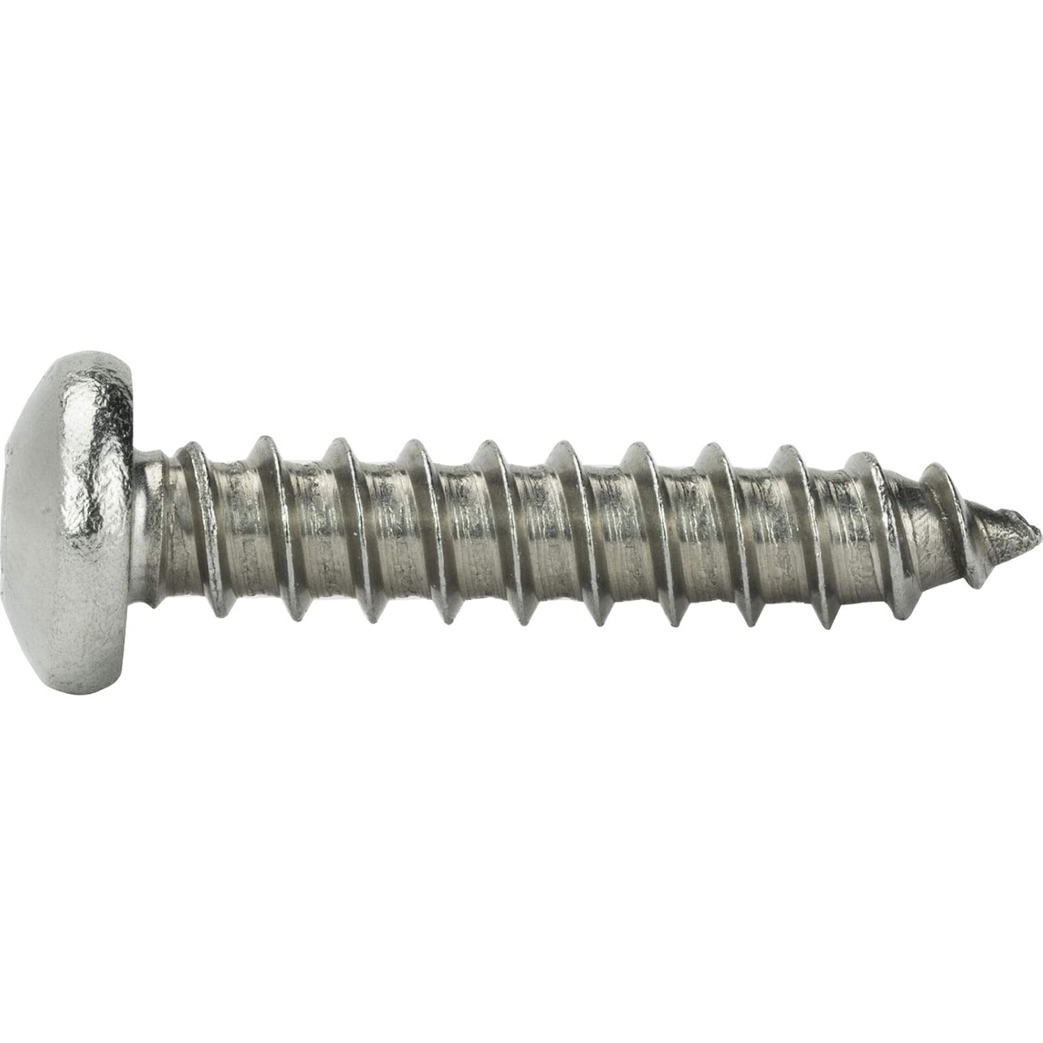 #10 x 1' - Square Drive Screws Self Tapping Pan Sheet Metal Stainless 500 Pcs self Tapping Screws Metal B2B