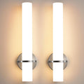 AIJIASI Brushed Nickel Bathroom Sconces Wall Lighting 18W LED Dimmable Vanity Light Fixture, 3000K Modern Wall Light Fixtures Indoor Wall Lamps for Bedroom Living Room Mirror Hallway Porch 18 inch