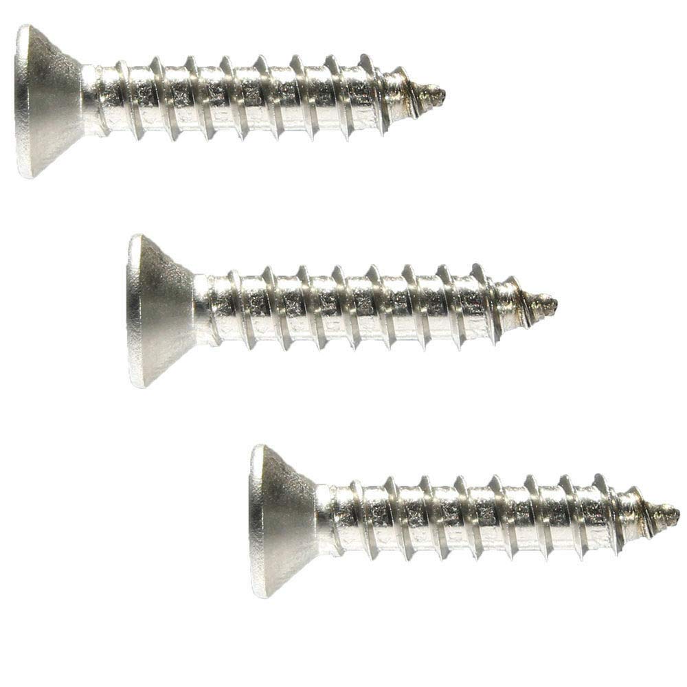 Phillips Flat Head Sheet Metal Screw 316 Stainless Steels #6X3/4'' 1000 Pcs self Tapping Screws Metal B2B