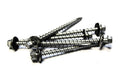 10x3 Hex Head Roofing Screws with Neoprene Washer (Weather Coat) 500 pcs Sheet Metal Screws B2B