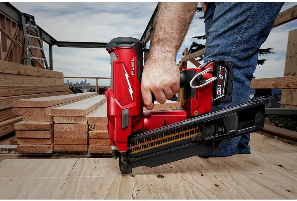 2744-20 Cordless Brushless Framing Gun for Milwaukee M18 18V FUEL 21-Degree Framing Nailer - Bare Tool