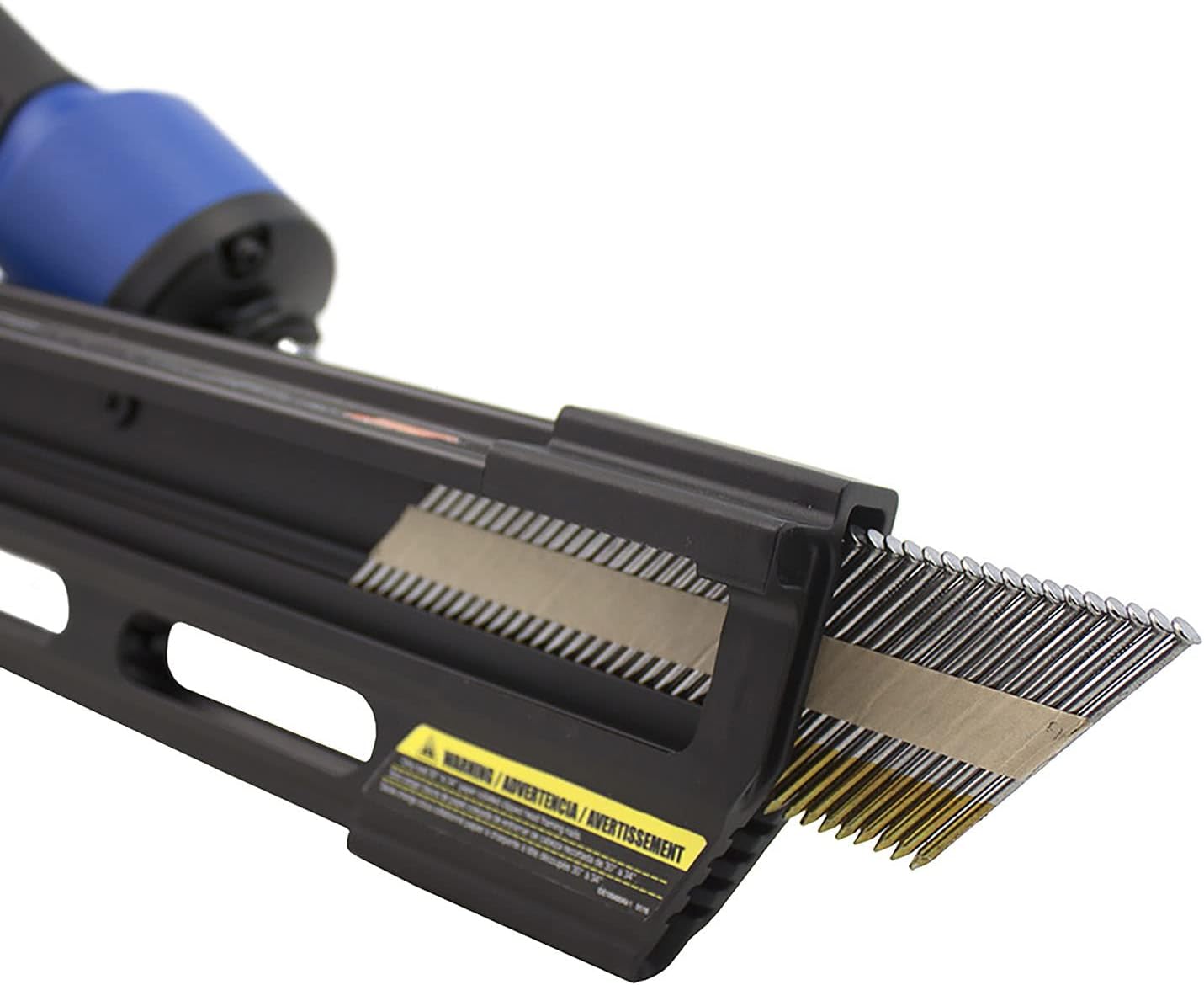 Estwing Pneumatic 34 Degree Framing Nailer, 2'–3-1/2' Framing Nails, Lightweight Magnesium Nail Gun with Depth Adjustment, Dual Trigger & Swivel Fitting, Includes Belt Hook & Carry Bag, EFR2190