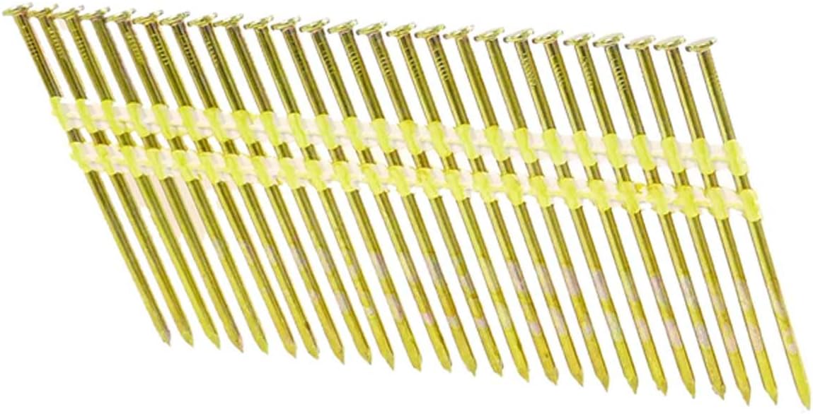 3 1/2' x .131 Smooth GALV Strip Nails 21-DEG Plastic 2,000ct