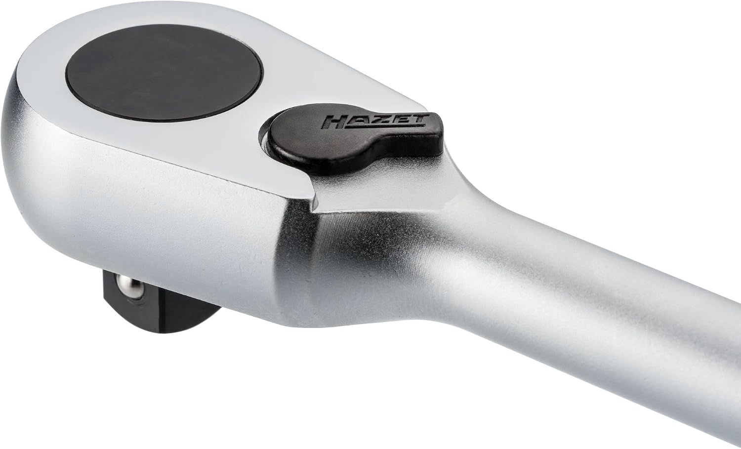 HAZET Hiper Fine-Tooth Reversible Ratchet 916HP I 0.49 Inches (1/2 Inch) Square Drive, Small Operating Angle (4 Degrees), Extremely Resilient: 737 Ft-Lbs