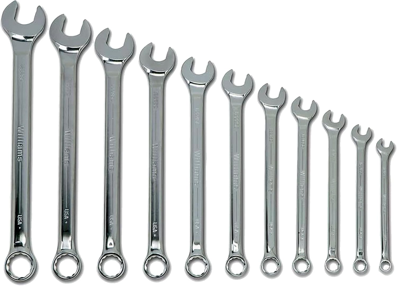 Williams WS-1171SCA 11-Piece Super Combo Wrench Set