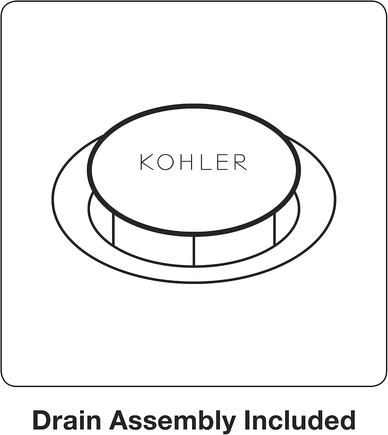 KOHLER 394-4-PB Devonshire Widespread Bathroom Faucet with Pop-Up Drain Assembly, 3-Hole 2-Handle Bathroom Sink Faucet, 1.2 gpm, Vibrant Polished Brass
