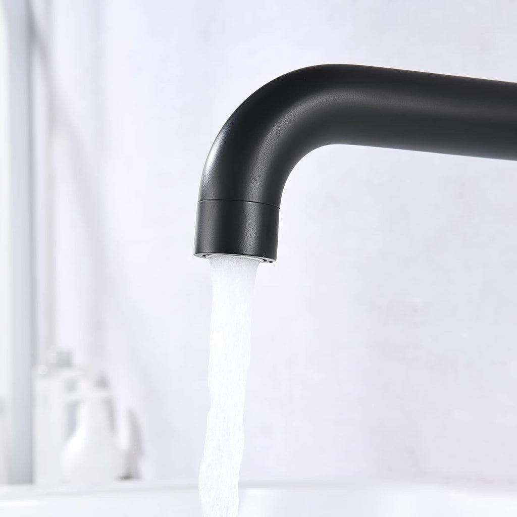 SUMERAIN Oil Rubbed Bronze Bathtub Faucet Wall Mount 3 Hole Tub Filler