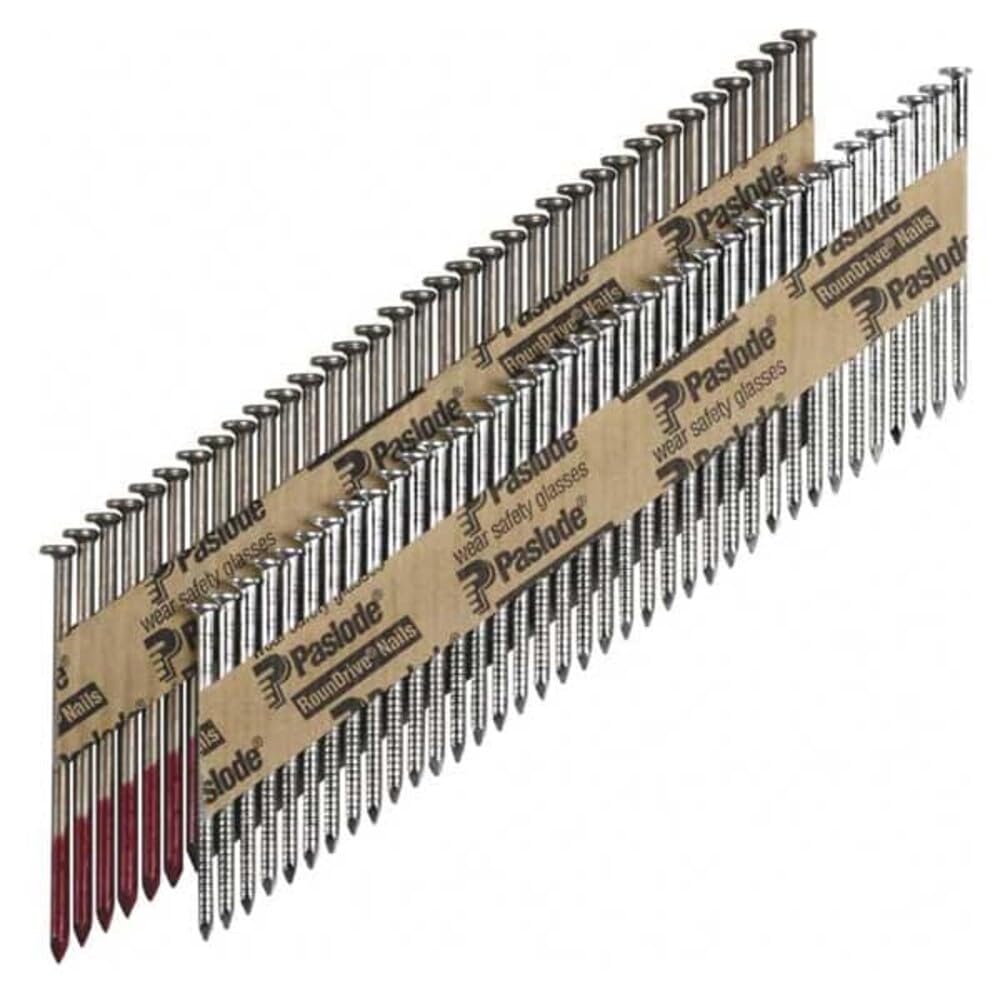 Collated Framing Nail, 3 in L, Not Applicable, Hot Dipped Galvanized, Flat Head, 30 Degrees - 1 Each