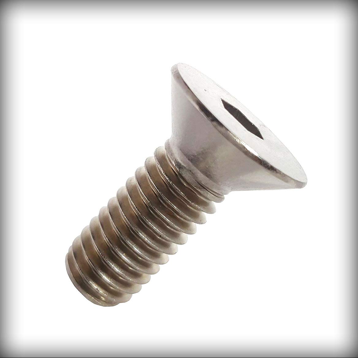 New Pack of 250 Pcs 1/4-28 x 5/8' inch Flat Head Socket Cap Machine Screws Kit Allen Drive Stainless Steel Set Warranity by Pr-Merchant