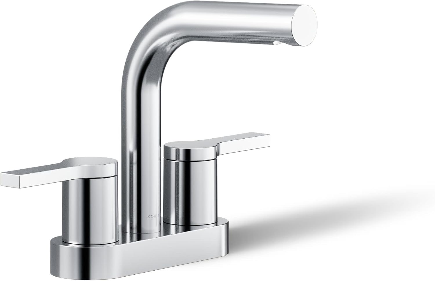 KOHLER K-33591-4-CP Elate® Centerset Bathroom Sink Faucet, Bathroom Faucets, 1.2 GPM, Polished Chrome