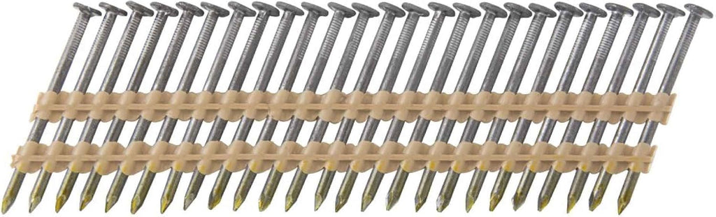 Metabo HPT Framing Nails | 3 In. x .131 | 21 Degree | Full Round Head | Bright Basic | Ring Shank | 4,000 Count | 10186HPT