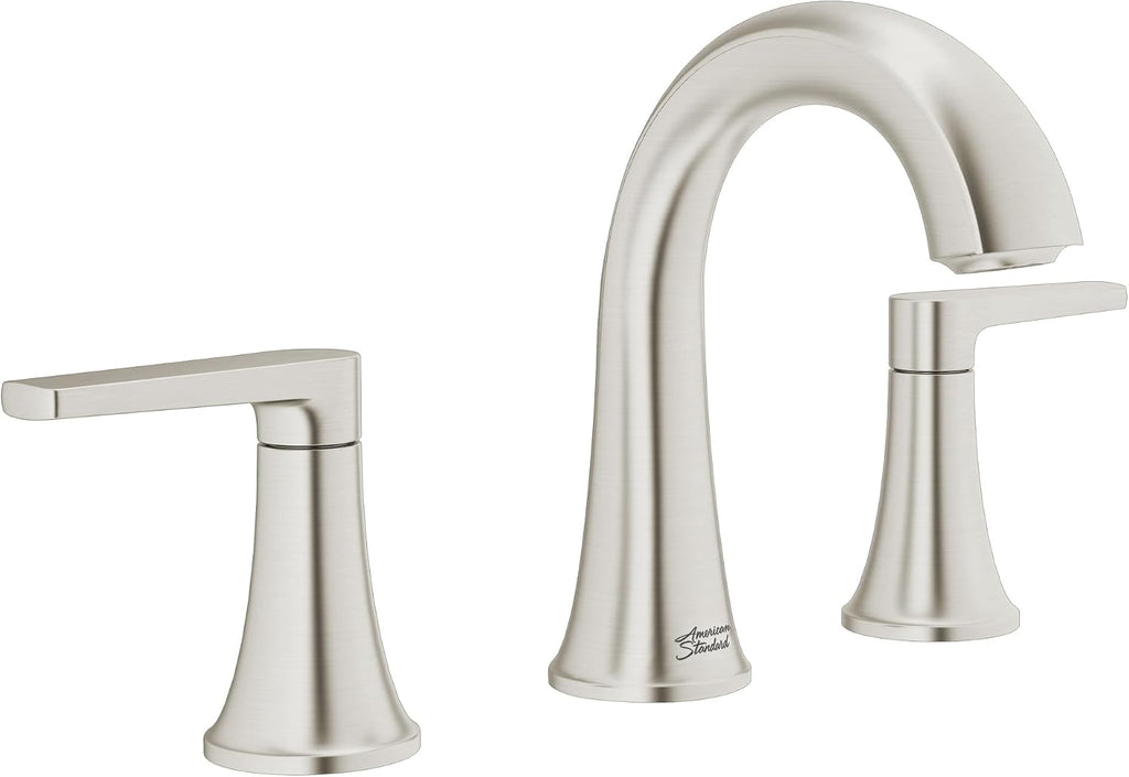 American Standard 7429801.295 Becklow Two-Handle 8-Inch Widespread Bathroom Faucet, Bathroom Sink Faucet, 1.2 GPM, Brushed Nickel