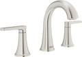 American Standard 7429801.295 Becklow Two-Handle 8-Inch Widespread Bathroom Faucet, Bathroom Sink Faucet, 1.2 GPM, Brushed Nickel