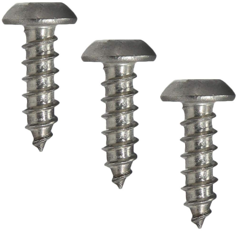 #12 x 1' Security Screws Torx Button Head Sheet Metal Stainless Steel 100 Pcs self Tapping Screws Metal B2B