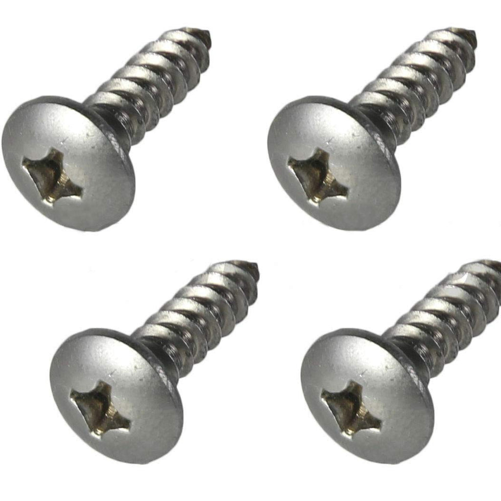 #10 x 1' - Truss Head Sheet Metal Screws Sq Drive Stainless Steel 500 Pcs self Tapping Screws Metal B2B