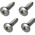 #10 x 1' - Truss Head Sheet Metal Screws Sq Drive Stainless Steel 500 Pcs self Tapping Screws Metal B2B