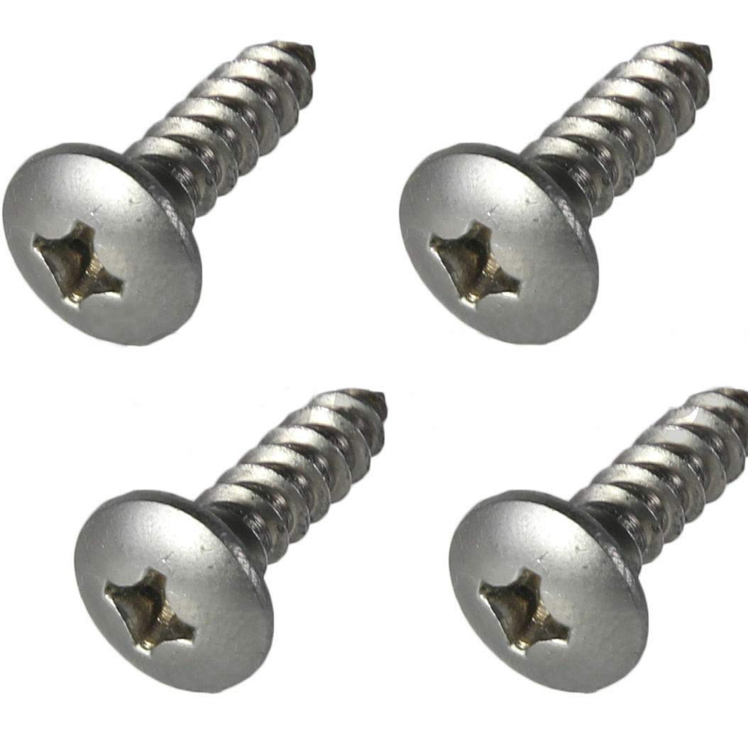 #10 x 1' - Truss Head Sheet Metal Screws Sq Drive Stainless Steel 500 Pcs self Tapping Screws Metal B2B