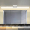 48 inch LED Modern Bathroom Vanity Lighting Fixtures Over Mirror, Brushed Nickel Adjustable Makeup Vanity Light Bar Dimmable 5CCT 46W 3000K-5000K