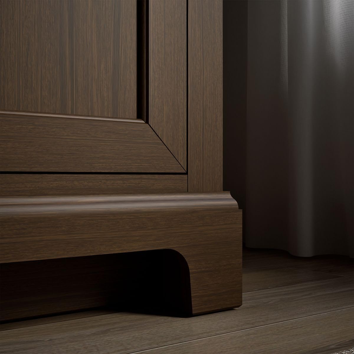 Kohler 29261-BD1-DAK Charlemont 36 in. Bathroom Vanity Cabinet with Sink and Quartz top, Draper Oak