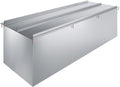 AmGood 18 in. x 48 in. Stainless Steel Drop-In Ice Bin with Sliding Lid