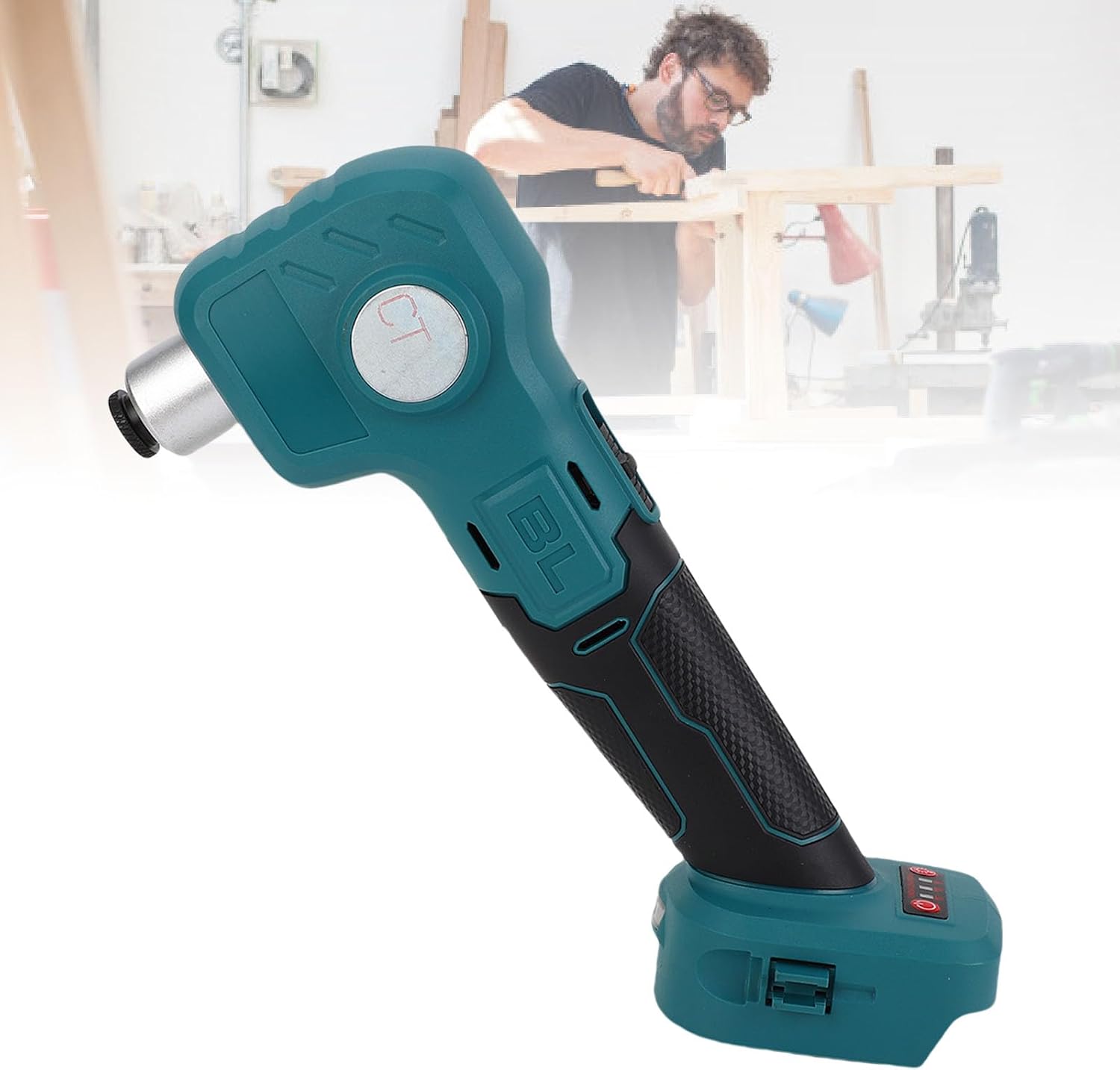 Jeanoko Cordless Powerful Palm Nailer for Efficient Framing Auto Hammer, Suitable for BL1830B Battery, Versatile Use for Large Home Renovations and Outdoor Construction Projects
