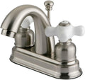 Kingston Brass KB5618PX Restoration 4-Inch Centerset Lavatory Faucet, Brushed Nickel