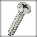 New Pack of 1000 Pcs #1 x 5/8' inch Sheet Metal Screws Set Self Tapping Pan Head Stainless Steel Set Warranity by Pr-Merchant