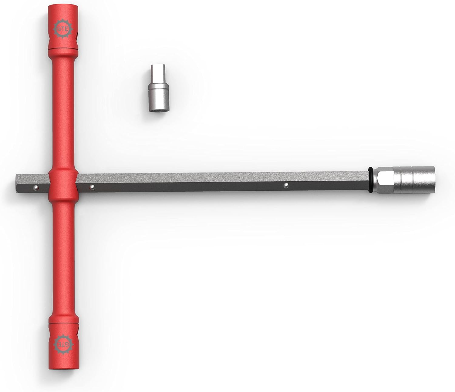 GTE TOOLS - LugStrong 26' Universal Compact Lug Wrench Set, Super-Strong Tire Iron & Lug Nut Remover - 2x more torque! Never Get Stuck on the road again! 3-PACK
