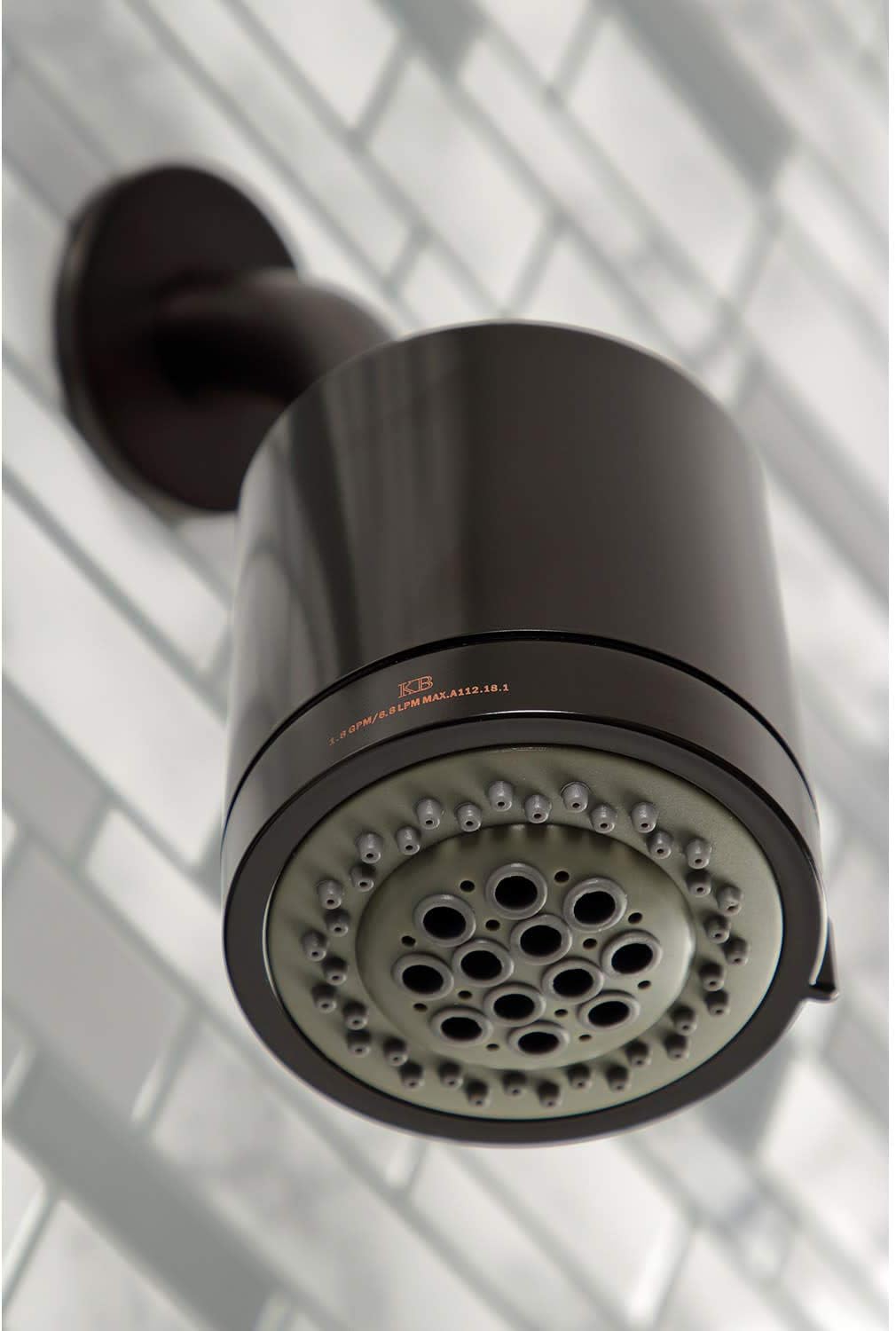 Kingston Brass KBX8136NDL NuvoFusion Tub and Shower Faucet, Polished Nickel 7.13 x 12.88 x 5.13