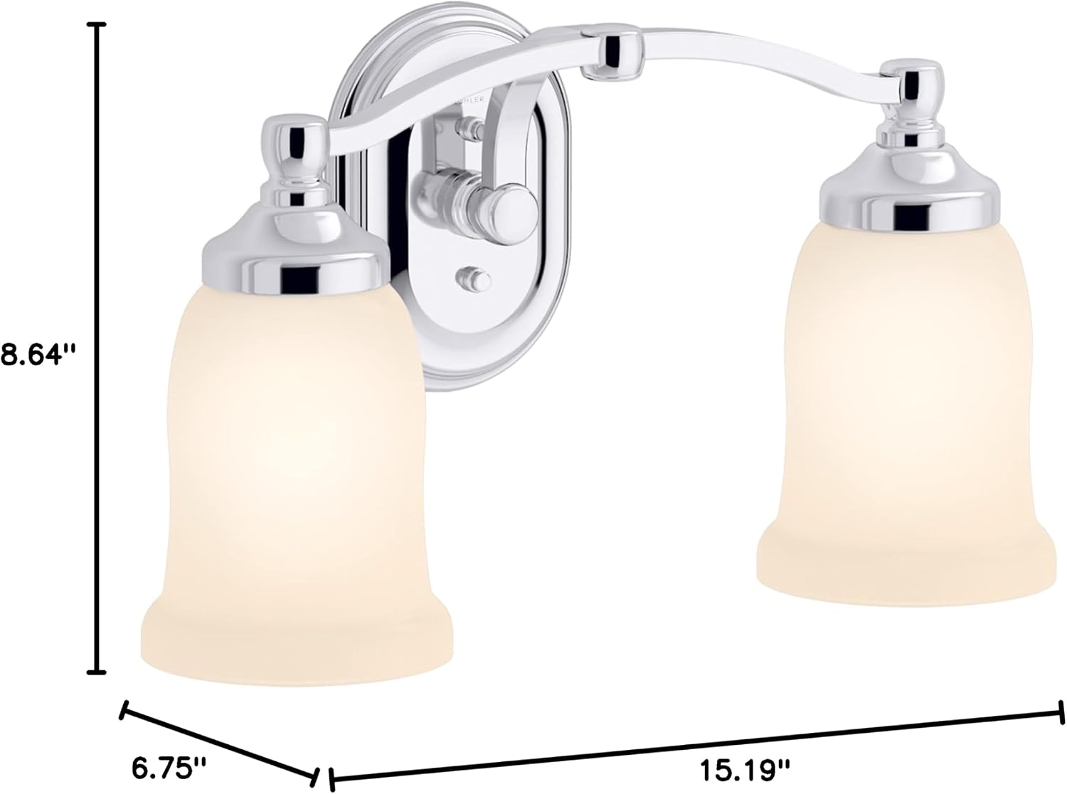 KOHLER BANCROFT® DOUBLE SCONCE