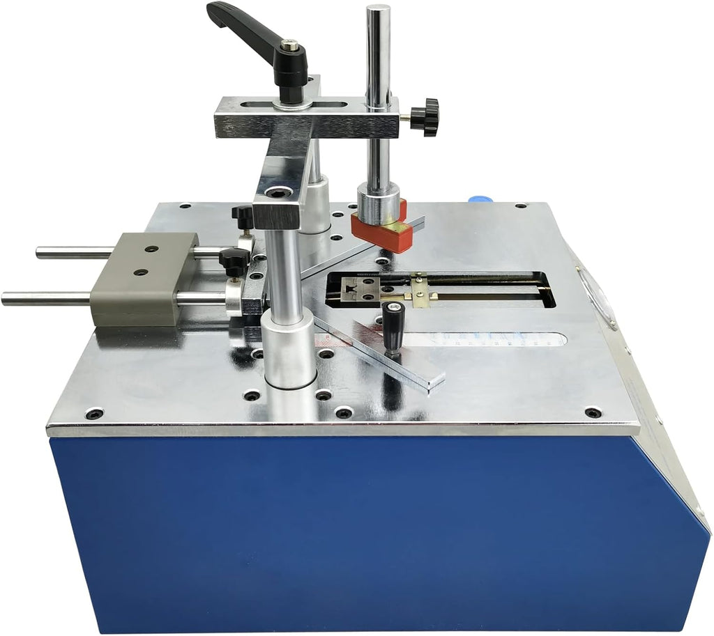 Pneumatic Nail Angle Machine Maximum Width 4.3' Woodworking Assembling Photo Frame Decorative Painting Frame Machine Desktop Adjustable Angle